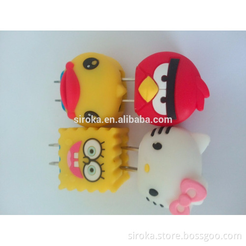 Alibaba wholesale hot selling wall charger 5V1A USB with cartoon design